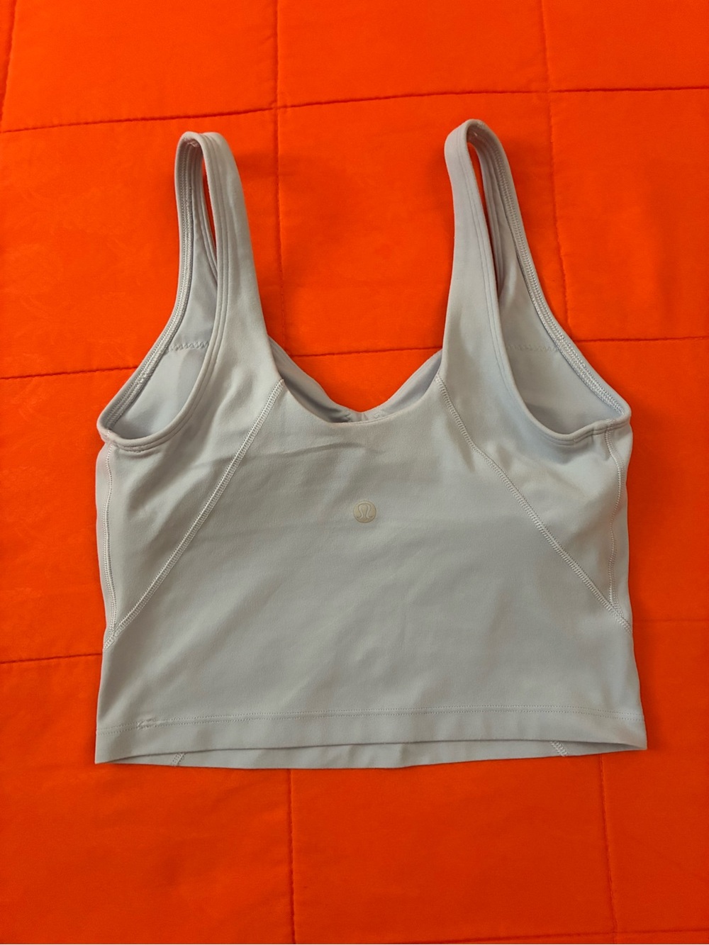 Lululemon sports Bra Womens 4 Blue Running & Gym Athletic Sportswear Casual